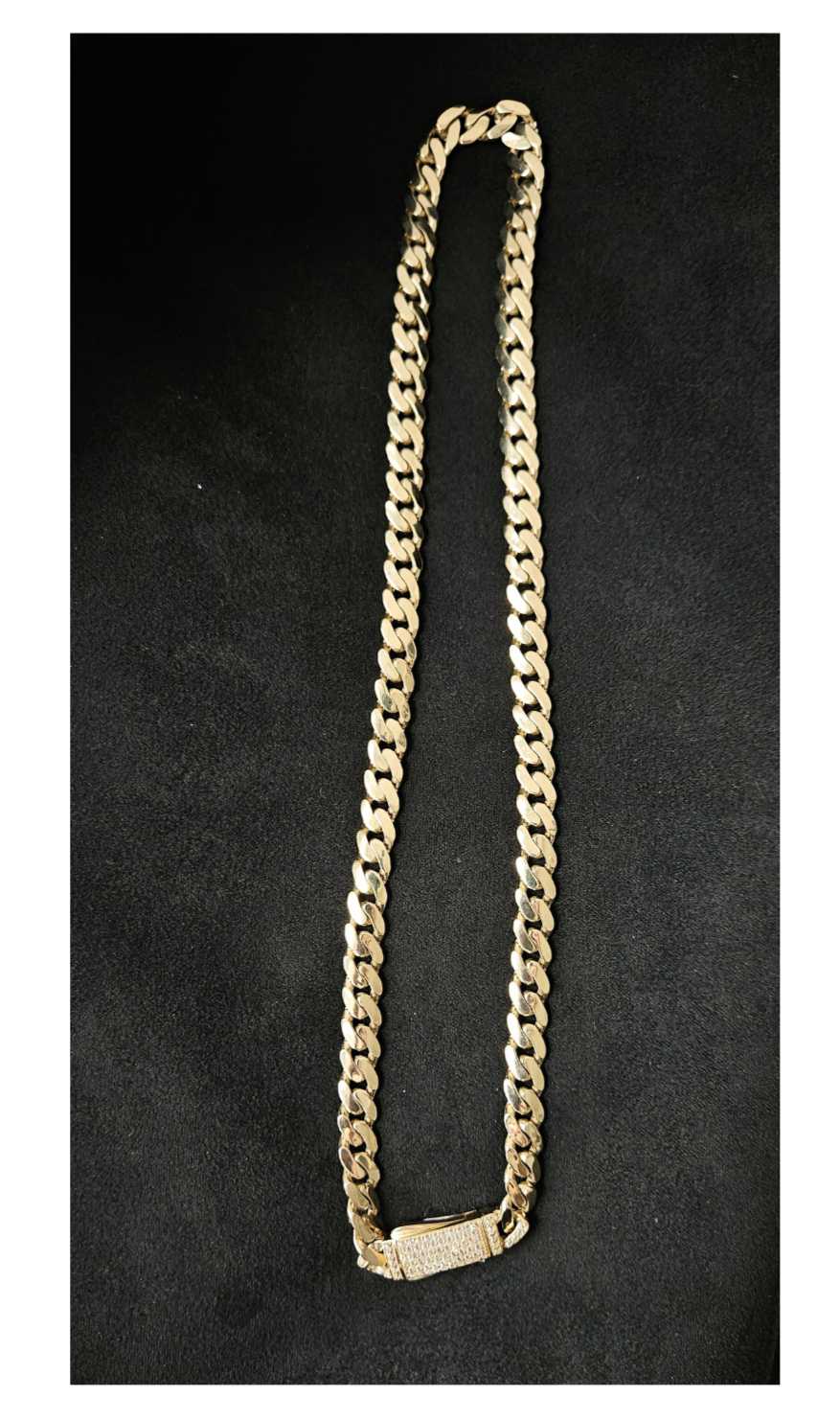 14k Hollow Itallo Chain (8mm-20”)